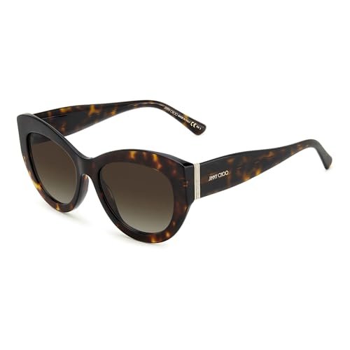 Jimmy Choo Damen Xena/S Sonnenbrille, Havana, 48 von Jimmy Choo