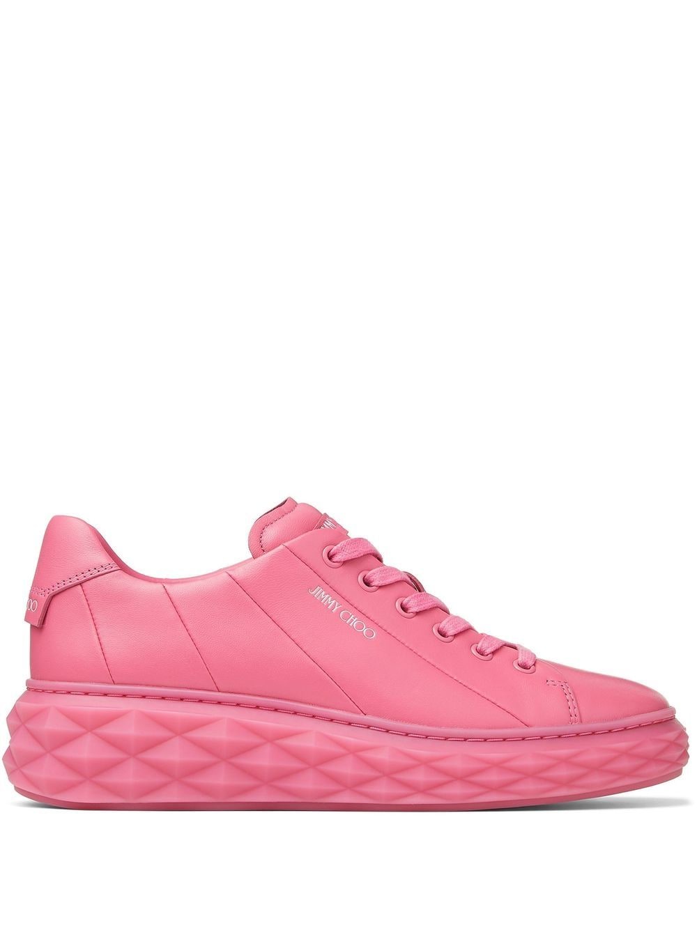 Jimmy Choo Diamond Light Maxi/F Sneakers - Rosa von Jimmy Choo