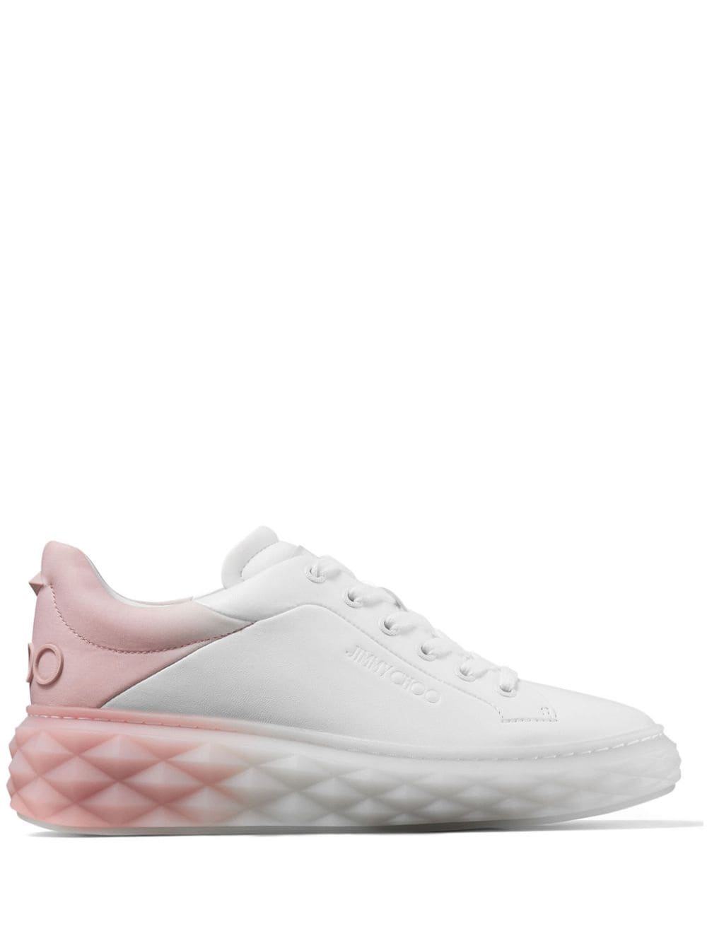 Jimmy Choo Diamond Maxi Sneakers - Weiß von Jimmy Choo