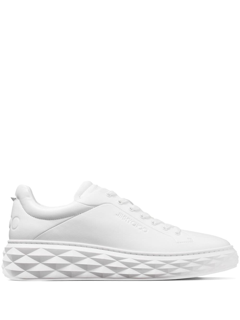 Jimmy Choo Diamond Maxi Sneakers - Weiß von Jimmy Choo