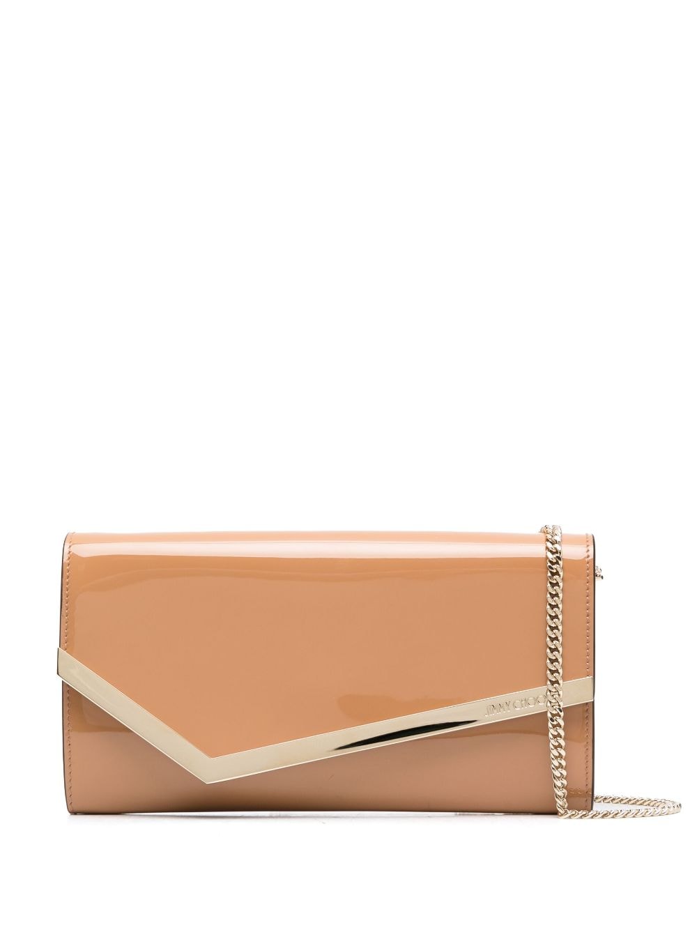 Jimmy Choo Emmie Clutch - Braun von Jimmy Choo