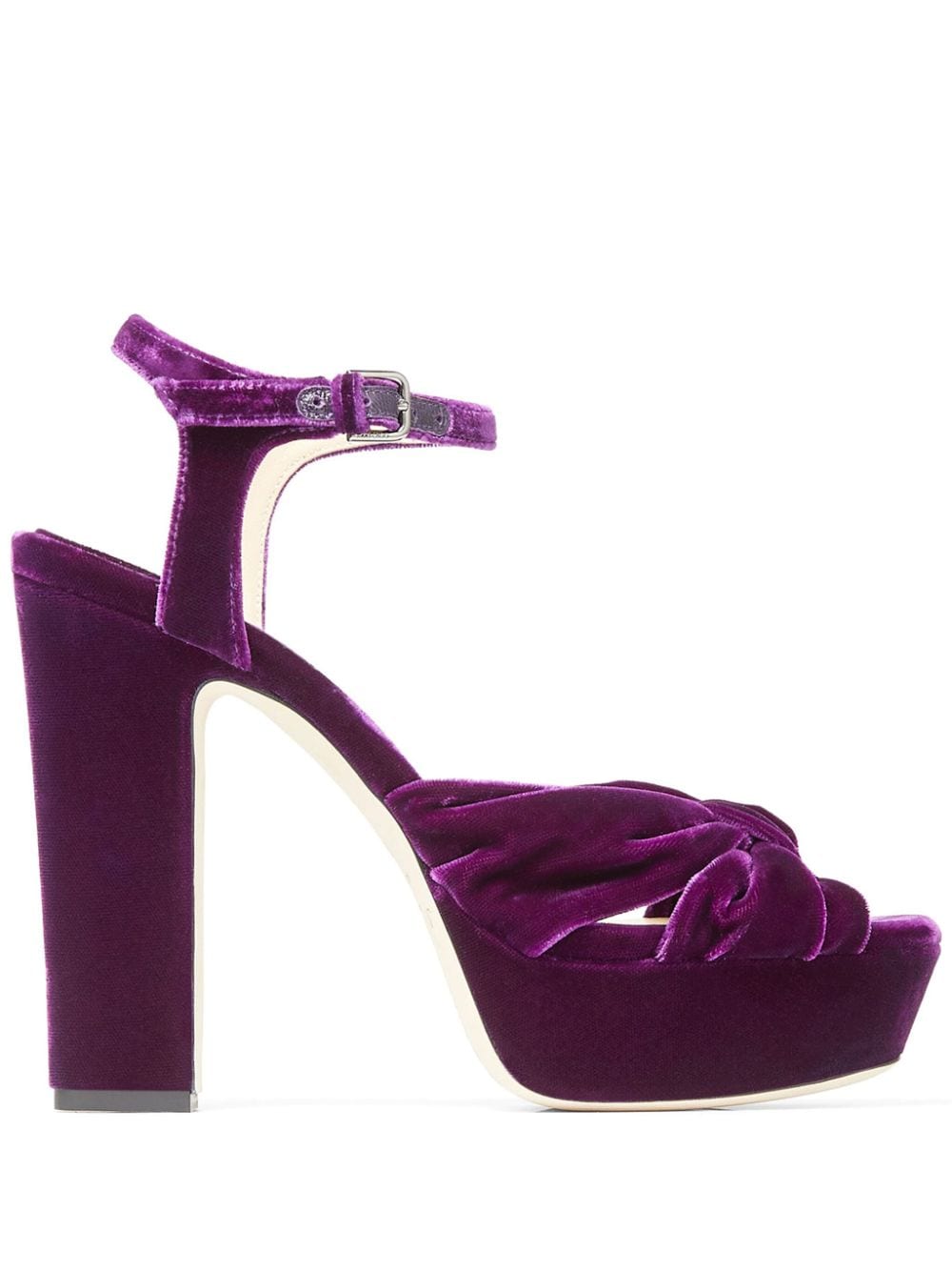 Jimmy Choo Heloise Plateau-Sandalen 120mm - Violett von Jimmy Choo