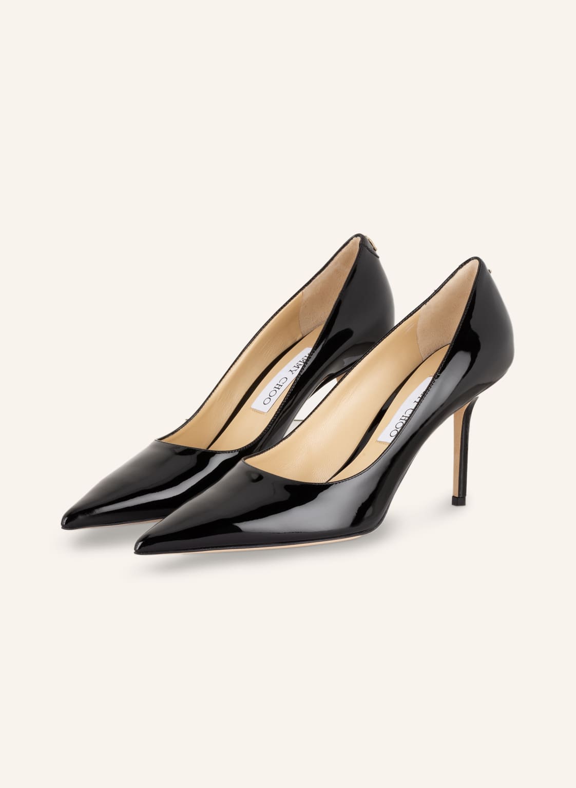 Jimmy Choo Lack-Pumps Love 85 schwarz von Jimmy Choo