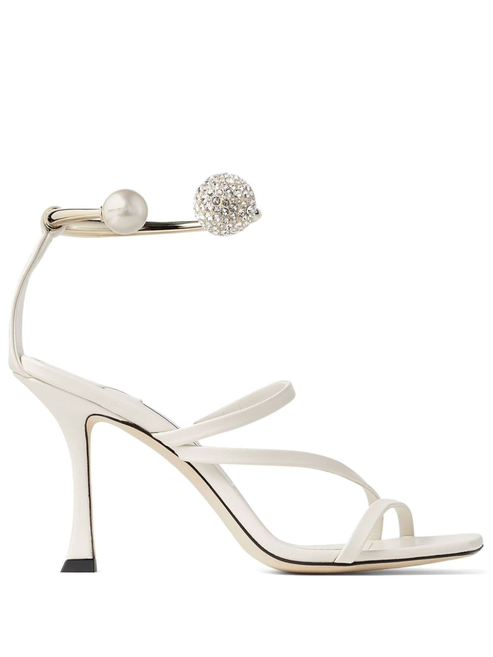 Jimmy Choo Ottilia Sandalen 90mm - Weiß von Jimmy Choo