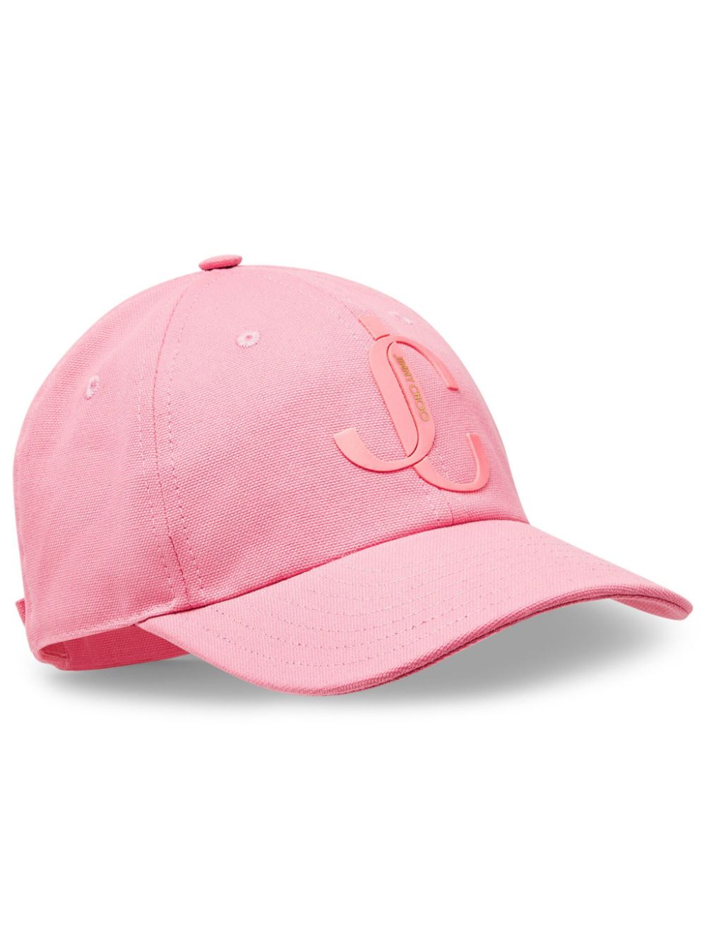 Jimmy Choo Paxy Baseballkappe mit Logo - Rosa von Jimmy Choo