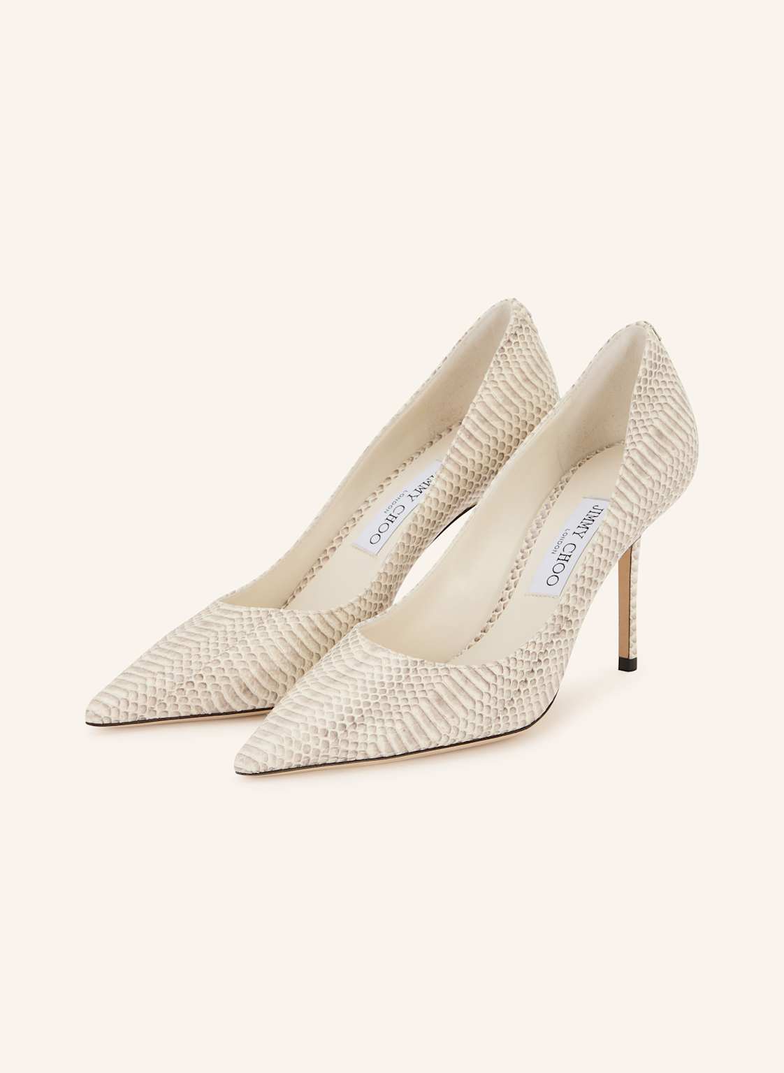 Jimmy Choo Pumps Love 85 silber von Jimmy Choo