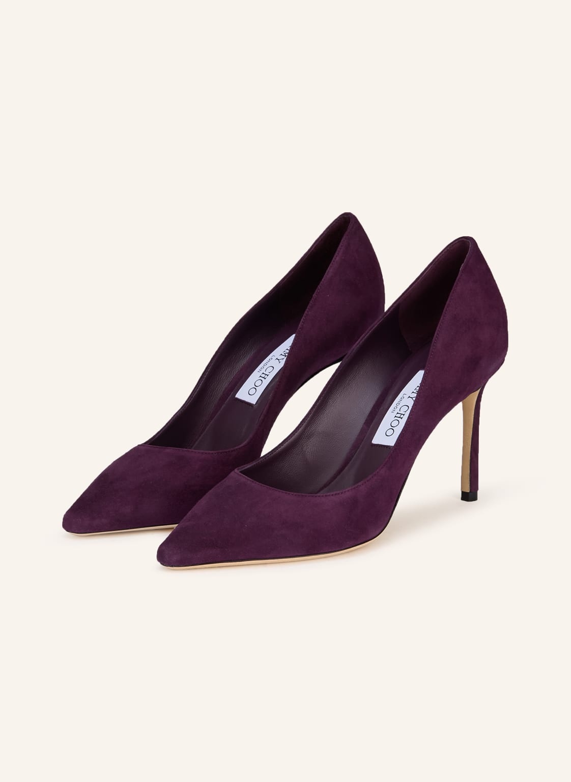 Jimmy Choo Pumps Romy 85 braun von Jimmy Choo