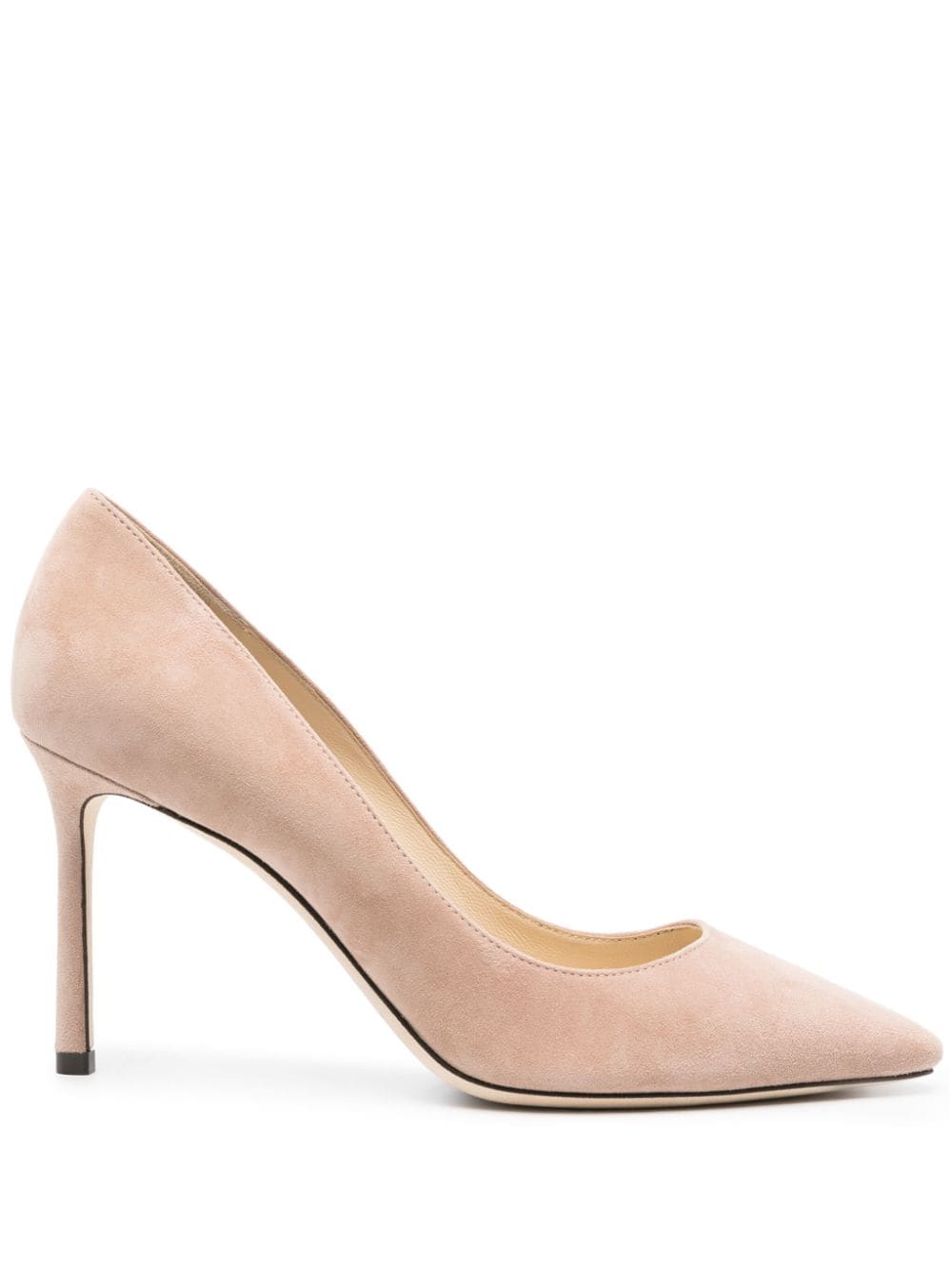 Jimmy Choo 'Romy' Pumps mit Stiletto-Absatz - Nude von Jimmy Choo