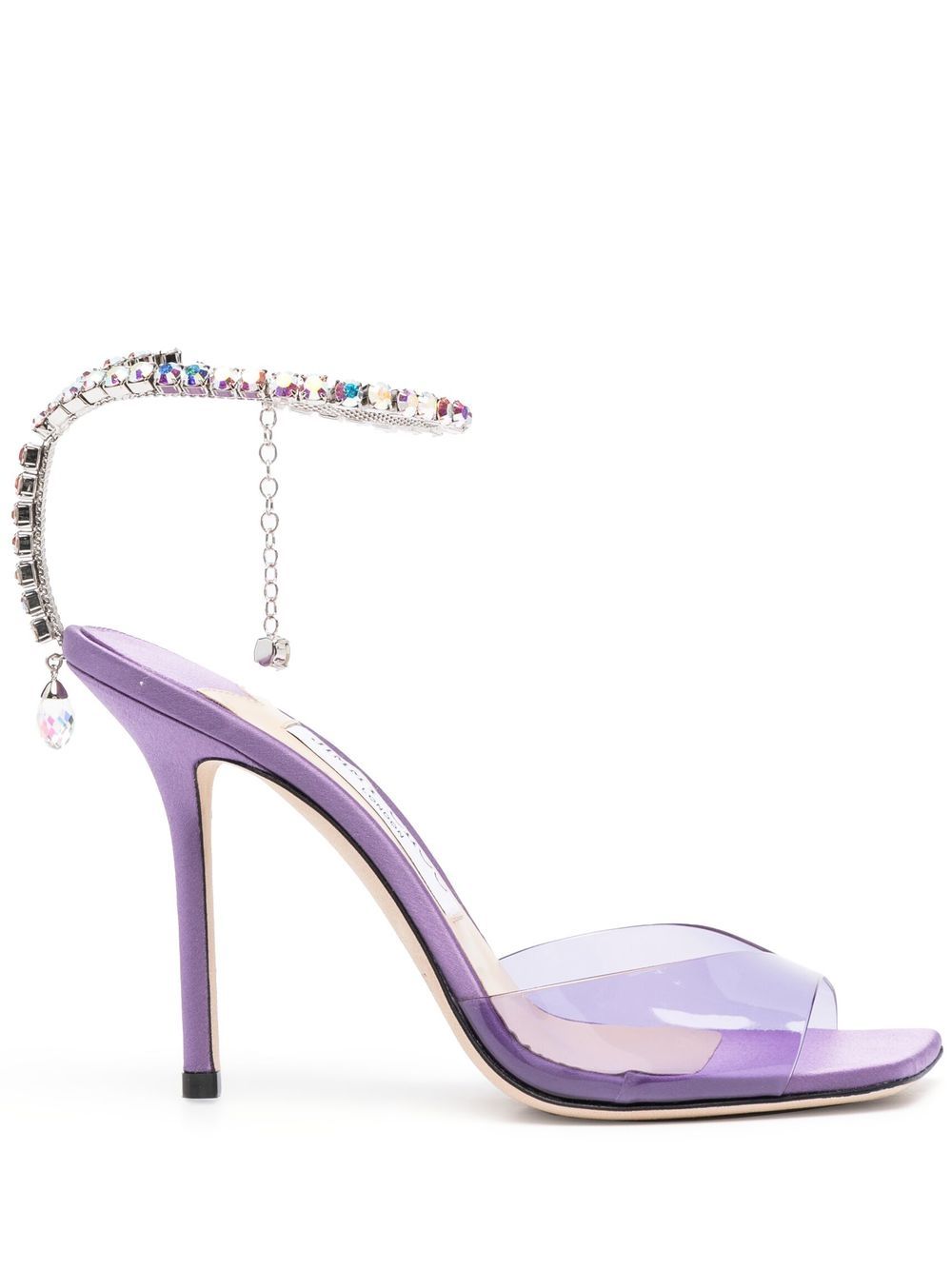 Jimmy Choo Saeda Sandalen 100mm - Violett von Jimmy Choo