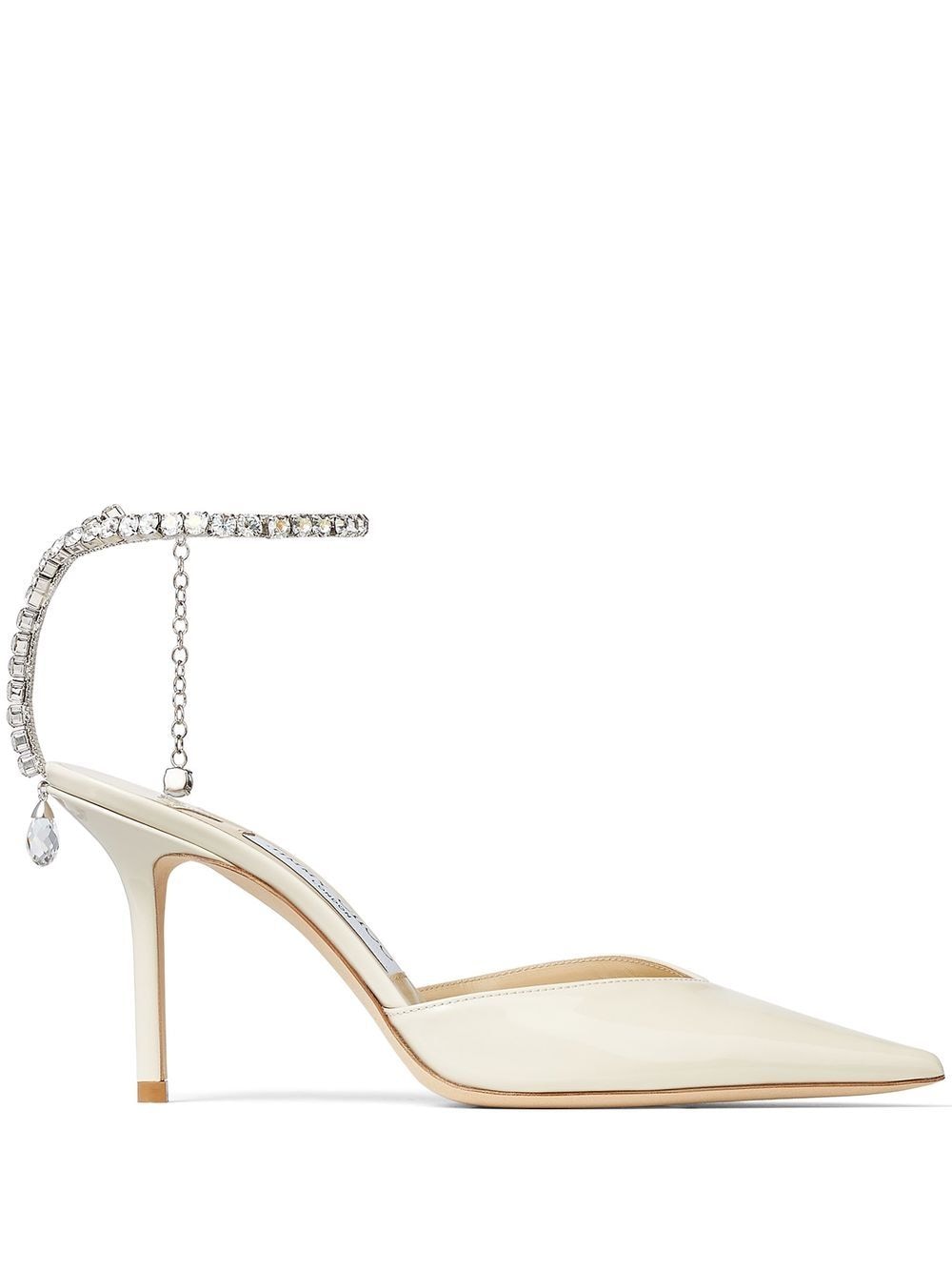 Jimmy Choo Spitze Saeda Pumps 85mm - Nude von Jimmy Choo