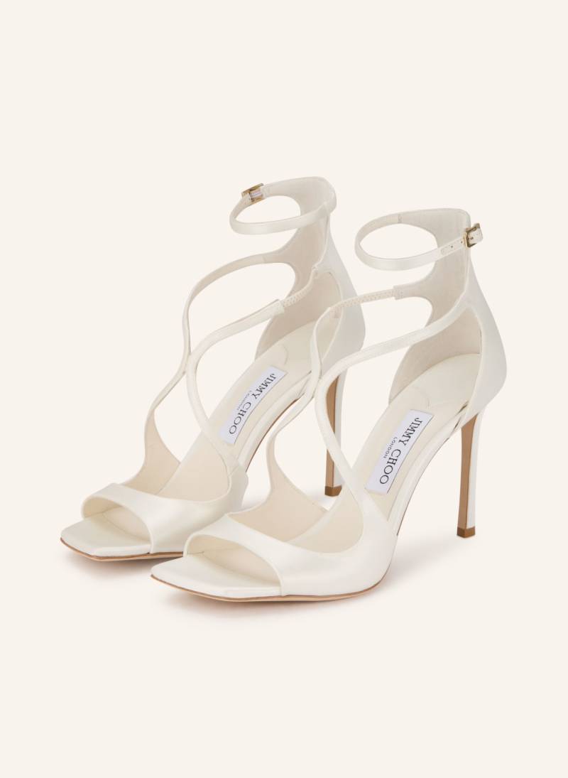 Jimmy Choo Sandaletten Azia 95 weiss von Jimmy Choo