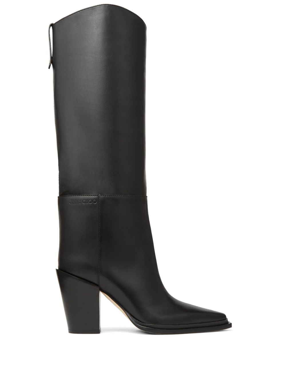 Jimmy Choo Stiefel mit spitzer Kappe 80mm - Schwarz von Jimmy Choo