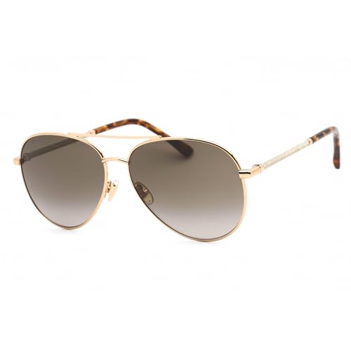 Jimmy Choo Unisex Devan/S Sonnenbrille, Gold Havana, 59 von Jimmy Choo