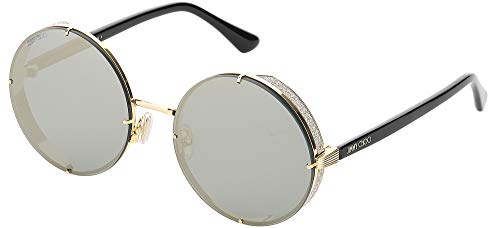 Jimmy Choo Unisex Lilo/s Sunglasses, J5G/JO Gold, 58 von Jimmy Choo