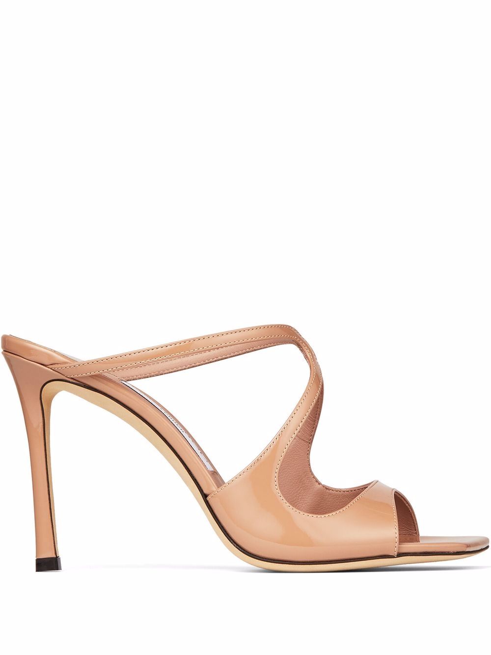 Jimmy Choo Anise Mules mit Cut-Outs 95mm - Rosa von Jimmy Choo