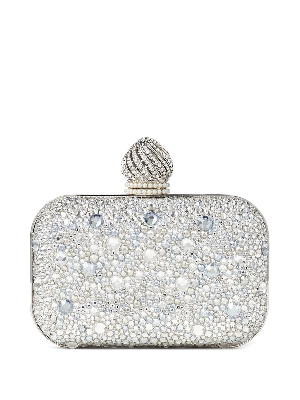 Jimmy Choo Micro Cloud Clutch - Grau von Jimmy Choo