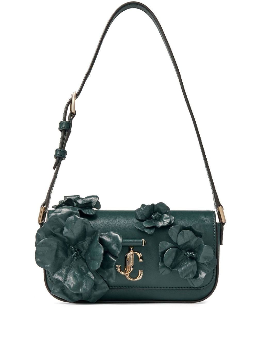 Jimmy Choo Avenue Mini-Schultertasche - Grün von Jimmy Choo