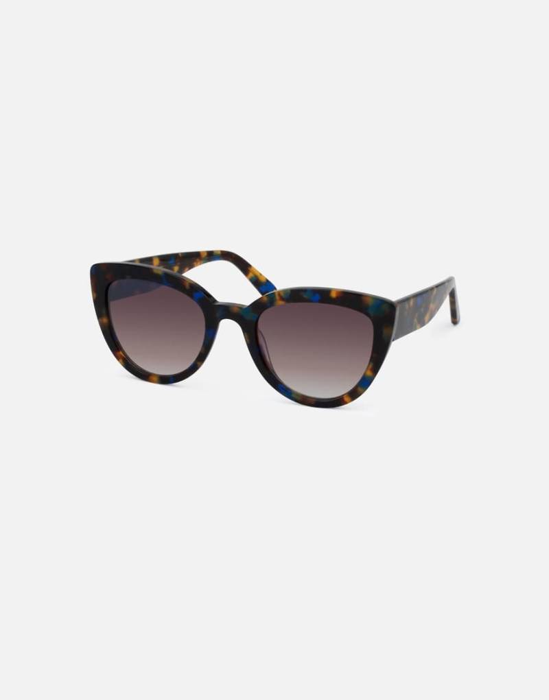 Jimmy Fairly - The Level Up - Große Cat-Eye-Sonnenbrille in Schildpattoptik-Braun von Jimmy Fairly