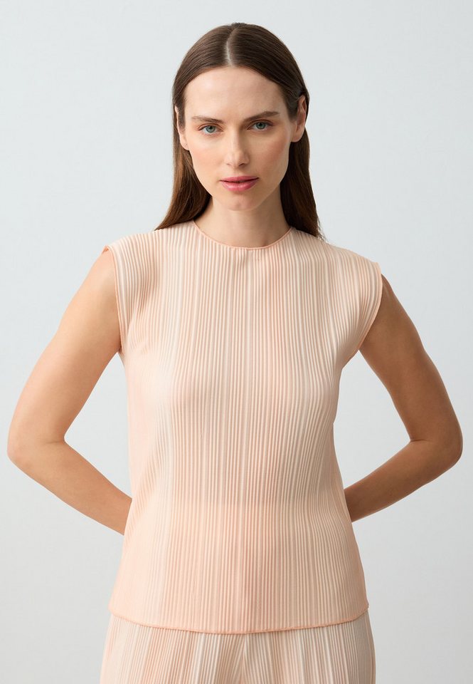 Jimmy Key Blusentop Gebreide zalmkleurige blouse von Jimmy Key