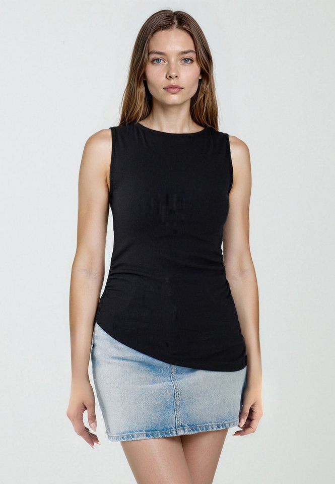 Jimmy Key Blusentop Slim Fit Off-Shoulder Strickbluse in Schwarz von Jimmy Key