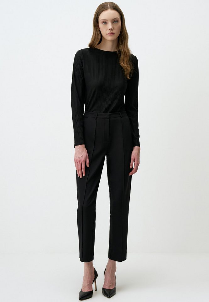 Jimmy Key Chinohose Hohe Taille Reguläres Bein Gewebt Hose von Jimmy Key