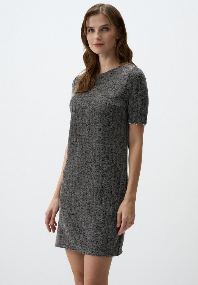 Jimmy Key Etuikleid Graues Strukturiertes Etuikleid von Jimmy Key