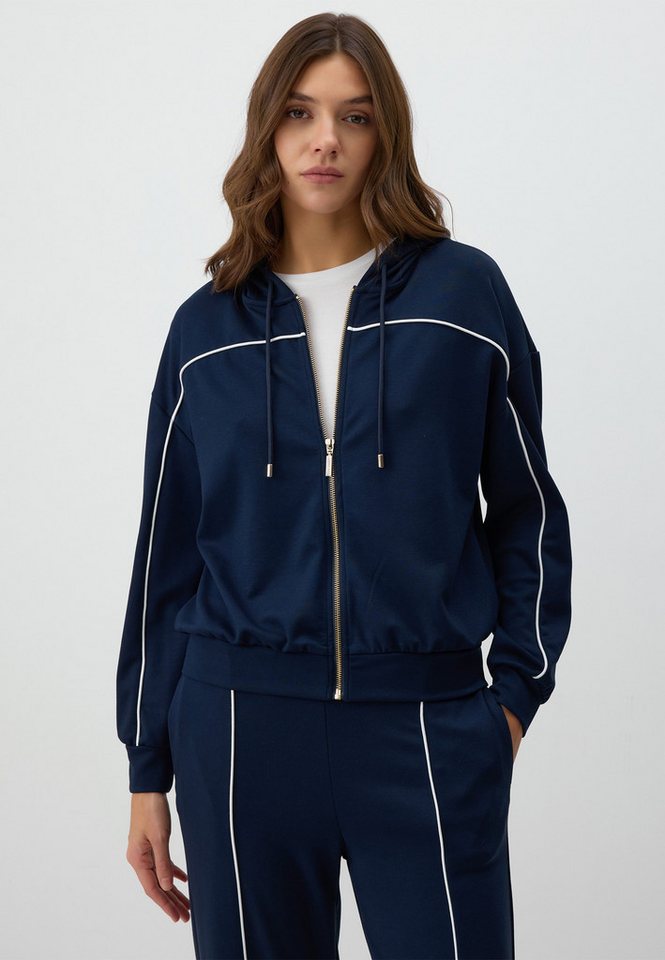 Jimmy Key Jackett Hohe Hose Mit Weitem Bein Und Weitem Bein İn Lässiger Passform von Jimmy Key