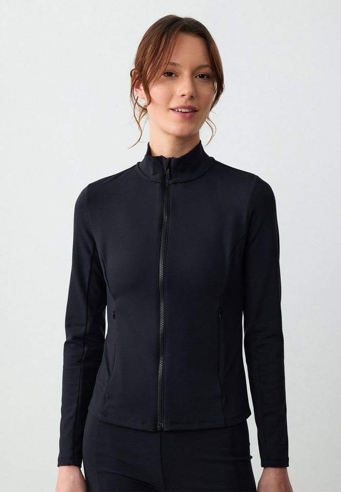 Jimmy Key Jackett Schmal geschnittene Rollkragen-Sportjacke mit Reißverschluss Jimmy Key Jackett Schmal geschnittene Rollkragen-Sportjacke mit Reißverschluss von Jimmy Key