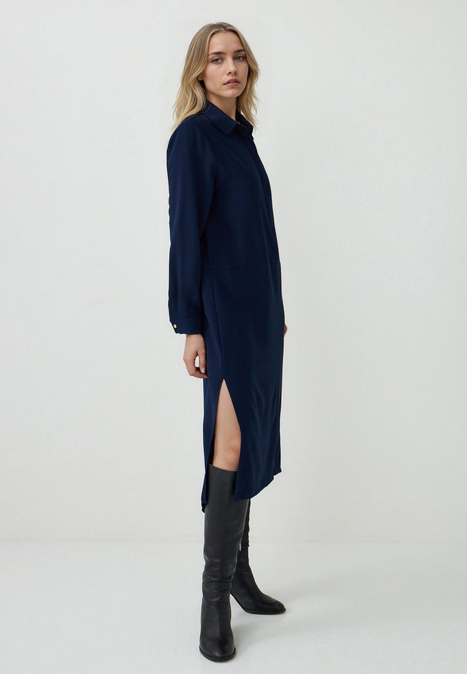 Jimmy Key Minikleid Gewebtes dunkelblaues Kleid von Jimmy Key