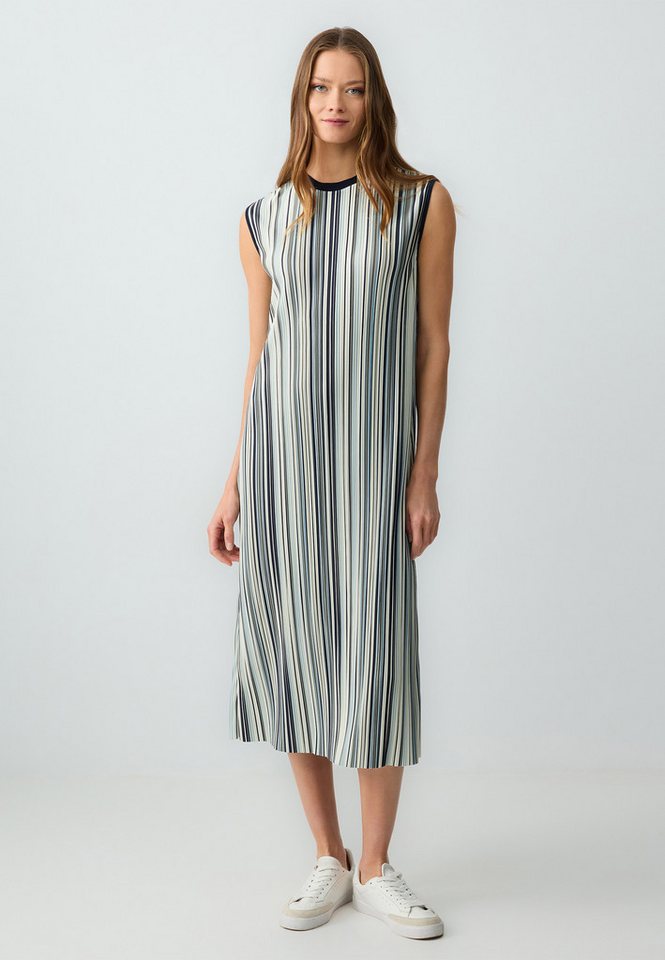 Jimmy Key Minikleid Locker Geschnittenes Mehrfarbiges Kleid Mit Rundhalsausschnitt von Jimmy Key