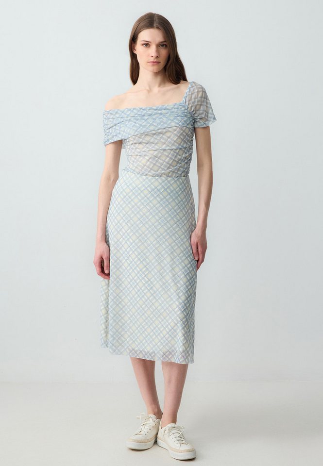 Jimmy Key Minirock Locker Geschnittener Strickrock İn Beige von Jimmy Key