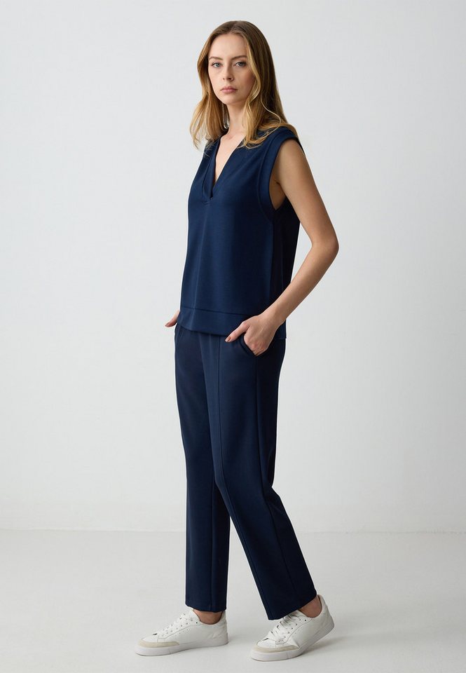 Jimmy Key Strickhose Strickhose Mit Normalem Bein Und Hoher Taille Und Entspannter Passform von Jimmy Key