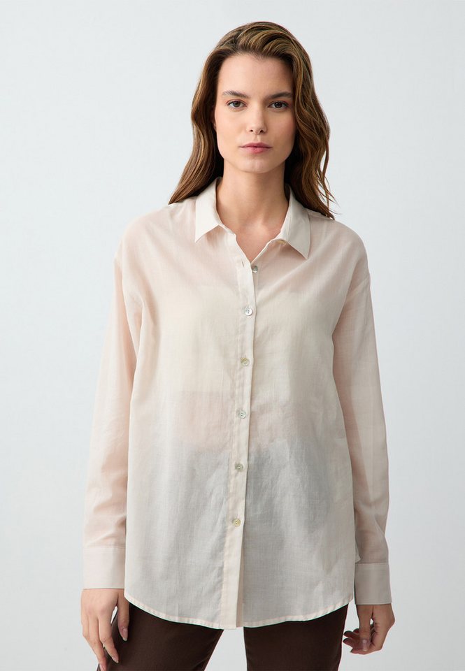 Jimmy Key Shirtbluse Geweven stenen shirt Jimmy Key Shirtbluse Geweven stenen shirt von Jimmy Key
