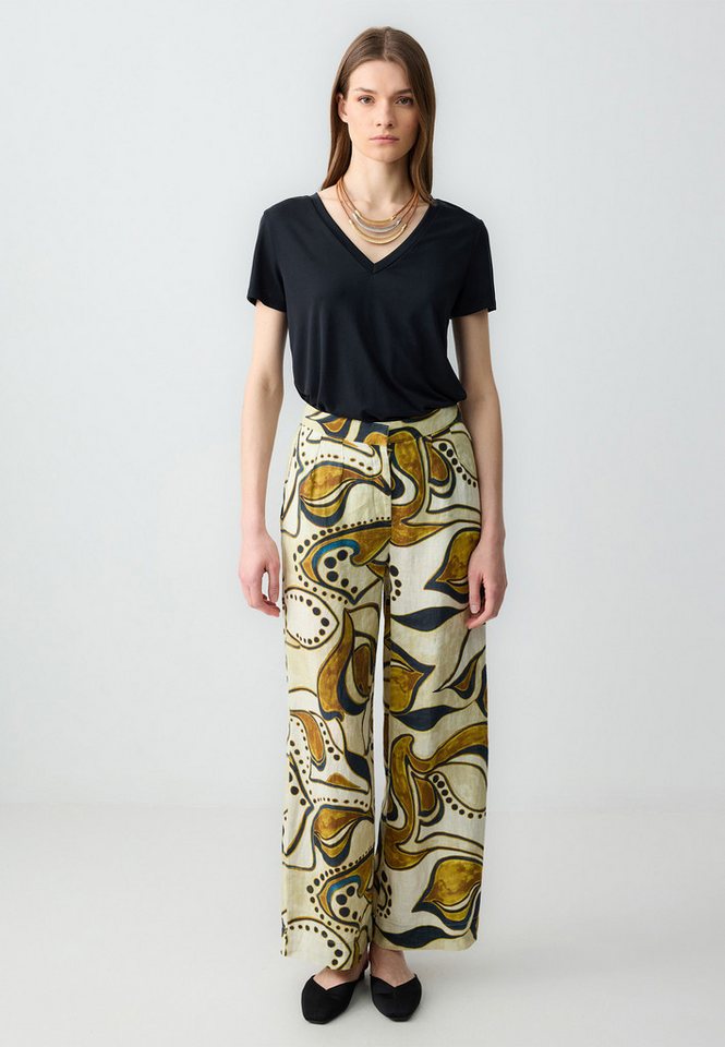 Jimmy Key Strickhose Gewebte Hose İn Stein von Jimmy Key