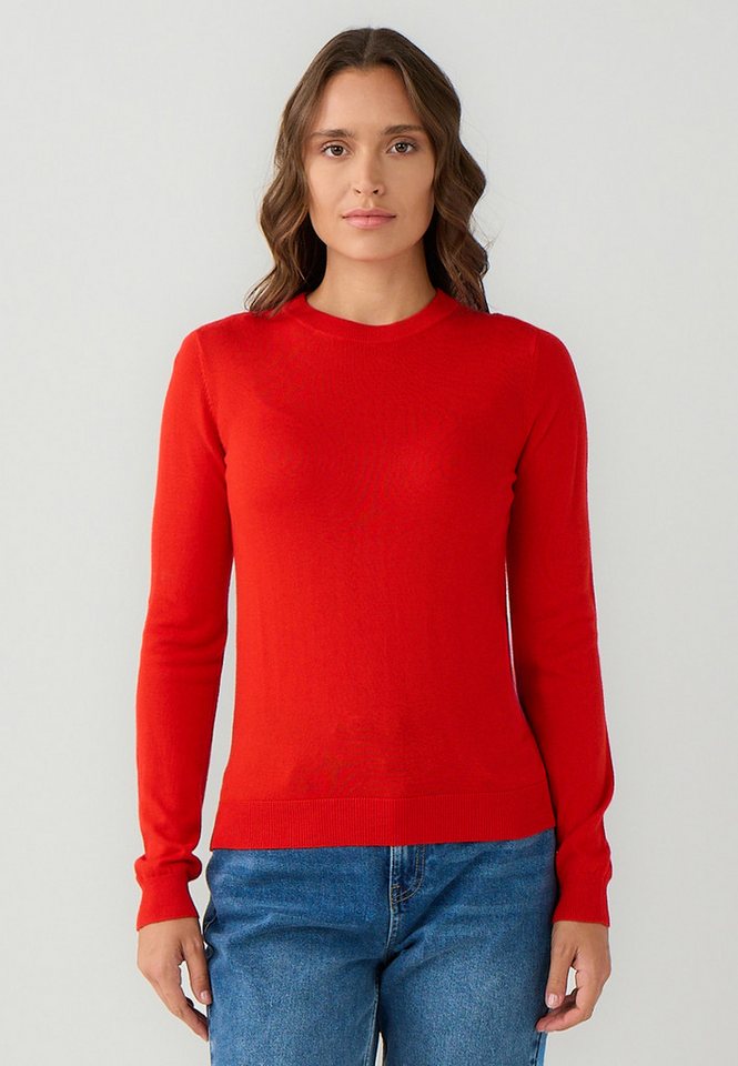 Jimmy Key Strickpullover Trikot-Pullover in Rot Jimmy Key Strickpullover Trikot-Pullover in Rot von Jimmy Key