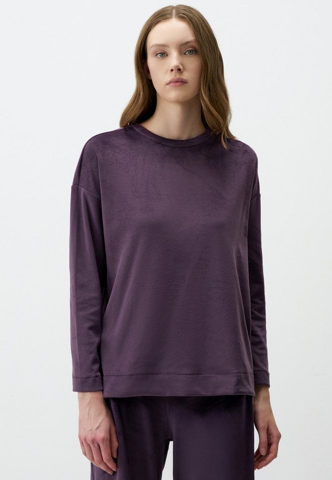 Jimmy Key Sweatshirt Strick-Sweatshirt Mit Rundhalsausschnitt Und Lockerer Passform Und Lan von Jimmy Key