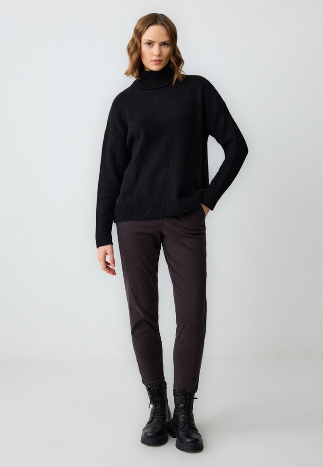 Jimmy Key Strickhose Gabardine-Webhose Mit Normalem Bein Und Hoher Taille von Jimmy Key