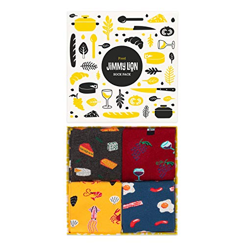 Jimmy Lion Sortiment von Chef Pack Socken für Männer und Frauen Größe 36-40. In Europa hergestellte Socken. von Jimmy Lion