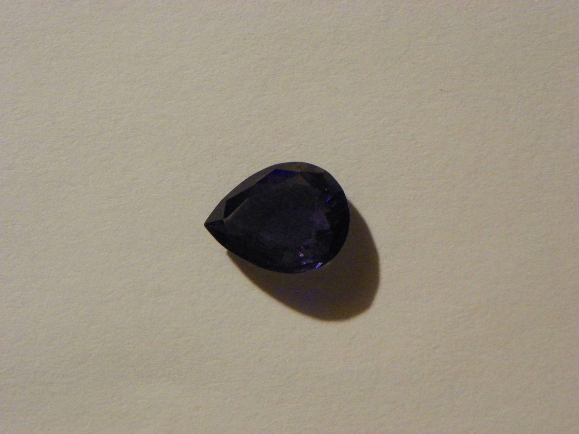 Birne Facettierten 6, 92 Karat Iolith 12 X 16 7 Mm von JimsGemology