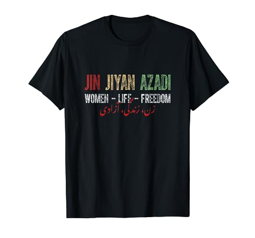 Jin Jiyan Azadi - Women Life Freedom - Kurdic Freedom T-Shirt Jin Jiyan Azadi - Women Life Freedom - Kurdic Freedom T-Shirt von Jin Jiyan Azadi Women's Life Freedom T-shirt
