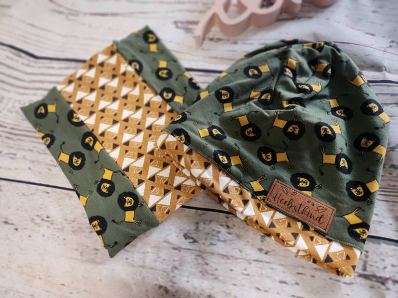 Mütze Schal Im Set Für Kinder Handmade Und Schlauchschal Herbst Frühling Mütze Schal Im Set Für Kinder Handmade Und Schlauchschal Herbst Frühling von JinKoSe