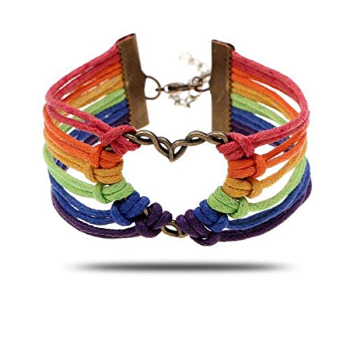 JinYu Gay Pride Armband LGBT Regenbogen Armband Herren Damen Armband von JinYu