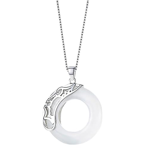 JinYu Tian Guan Ci Fu Heavens Offizieller Segen Anime Hua Cheng Xie Lian Charm Anhänger Halskette und 10 Aufkleber, Metall, Kein edelstein von JinYu