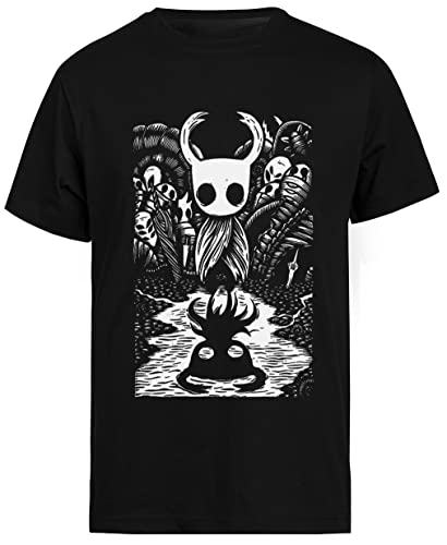 Ghost Knight Graphic Art Hollow Knight Lustiges Spiel Schwarzes T-Shirt Mit Kurzen Ärmeln Für Herren Ghost Knight Graphic Art Hollow Knight Lustiges Spiel Schwarzes T-Shirt Mit Kurzen Ärmeln Für Herren von Jinbetee