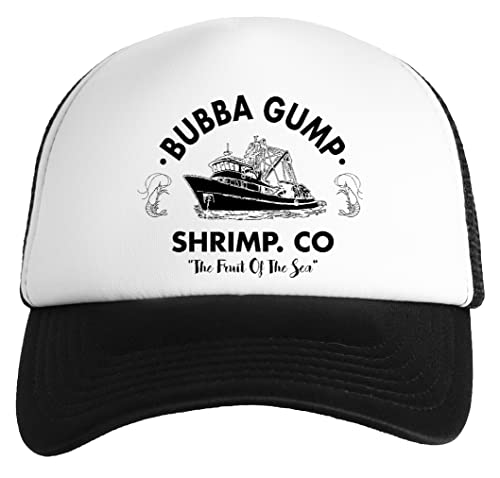 Jinbetee Bubba Gump Shrimp Weiße Kinder Baseball Cap Unisex Snapback von Jinbetee