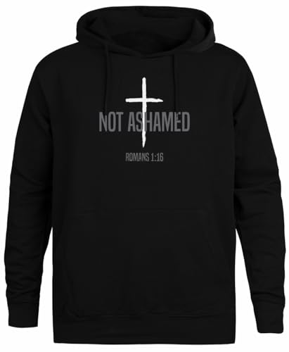 Jinbetee I Am Not Ashamed of The Schwarzer Kapuzenpullover Unisex Hoodie von Jinbetee