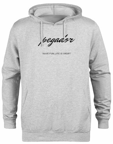 Jinbetee Pegador Grauer Kapuzenpullover Unisex Hoodie von Jinbetee