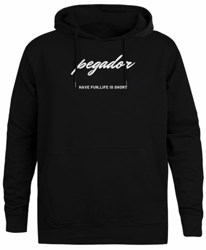 Jinbetee Pegador Schwarzer Kapuzenpullover Unisex Hoodie von Jinbetee