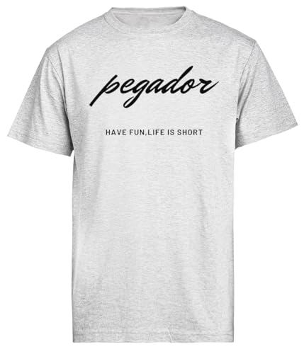 Pegador Graues Kurzarm-T-Shirt für Herren Pegador Graues Kurzarm-T-Shirt für Herren von Jinbetee