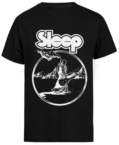 Sleep Schwarzes T-Shirt Mit Kurzen Ärmeln Für Herren Sleep Schwarzes T-Shirt Mit Kurzen Ärmeln Für Herren von Jinbetee